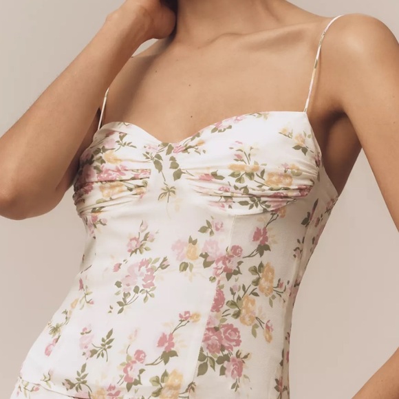 Reformation Pixie Posy Bustier Style Top - Picture 4 of 15
